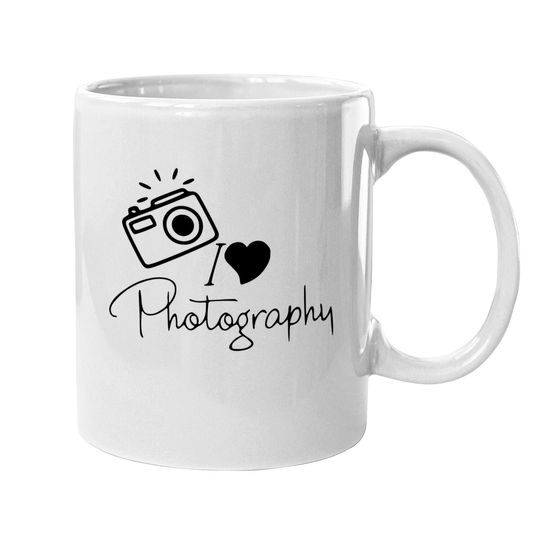 I Love Photography Coffee Mug