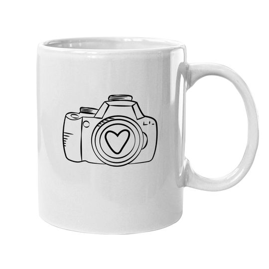 Photographer Heart Coffee Mug