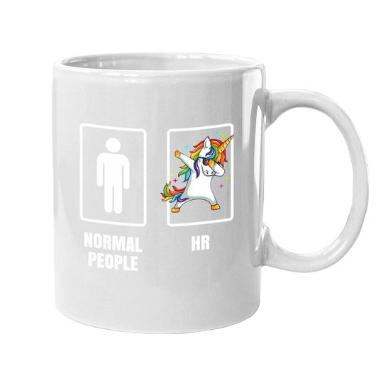 Dabbing Unicorn Boss & Hr Human Resource Manager Office Coffee Mug