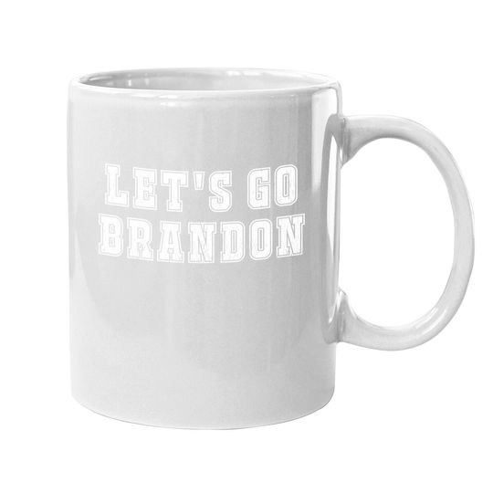 Let's Go Brandon Joe Biden Chant Impeach Biden Costume Coffee Mug