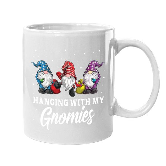 Hanging With My Gnomies Christmas Coffee Mug