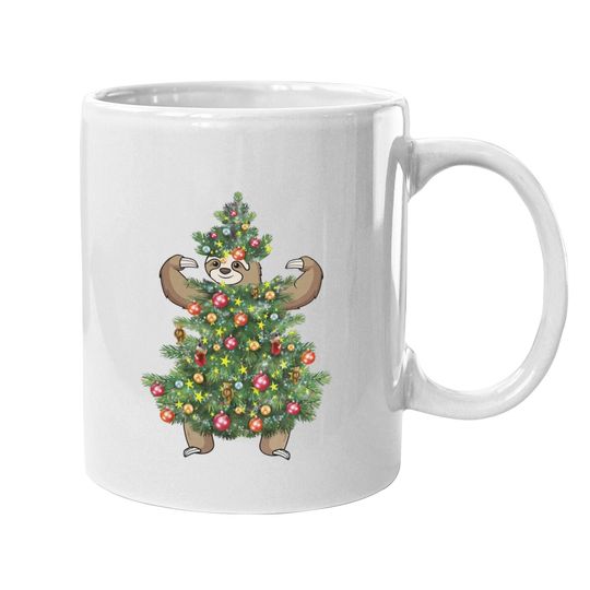Sloth Fun And Cute Tree Classic Coffee Mug
