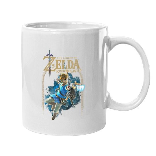 Zelda Breath Of The Wild Link Arch Coffee Mug