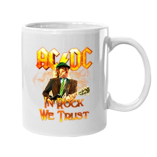 In Rock We Trust Coffee Mug