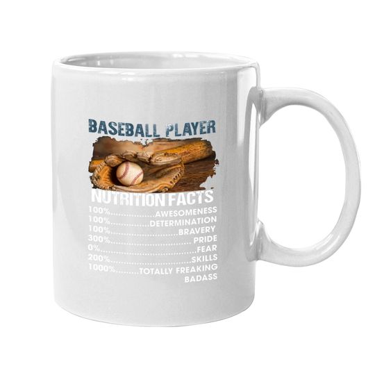 Baseball Player Coffee Mug