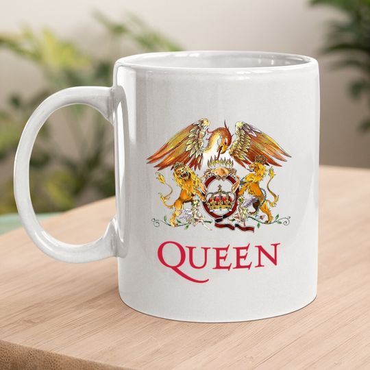 Queen Classic Crest Rock Band Coffee Mug