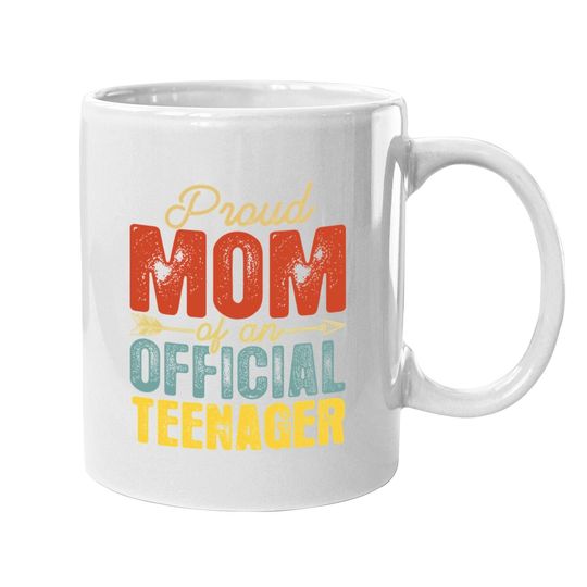 Proud Mom Of  Mugnager Birthday Coffee. mug