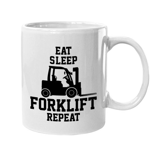 Forklift Coffee.  mug