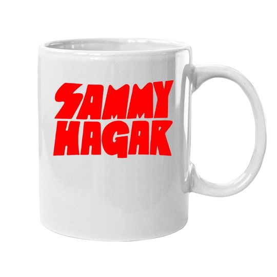 Katrina M Vaughn Samm Short Sleeve Coffee.  mug,sammy Hagar Logo,large