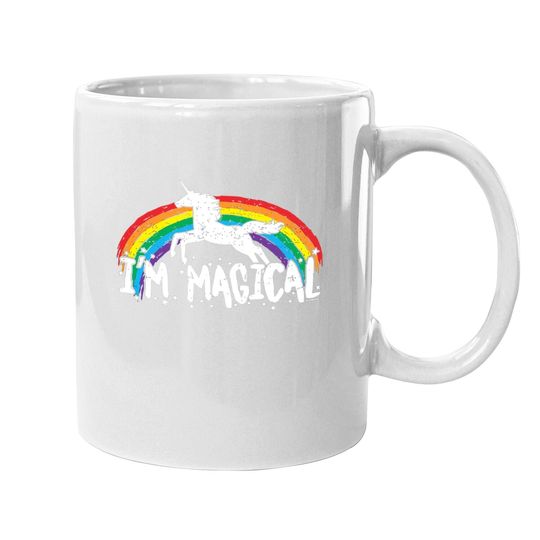 I'm Magical - Rainbow Unicorn Magic Coffee.  mug
