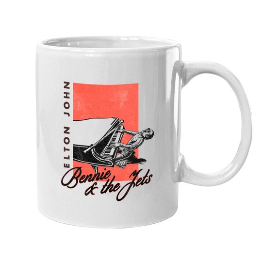 Elton John Bennie And The Jets Coffee.  mug