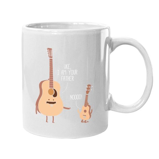 Uke I Am Your Father Coffee.  mug Ukulele Guitar Music