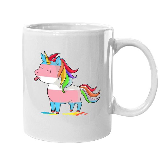 Transgender Unicorn-lgbtq Trans Pride Coffee.  mug Coffee.  mug