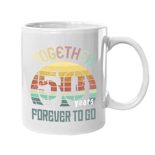 50th Years Wedding Anniversary Gifts For Couples Cool Fifty Coffee.  mug