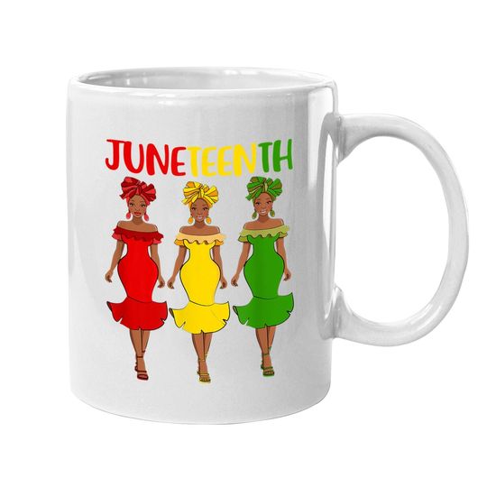 Juneteenth Melanin Black Coffee  mug