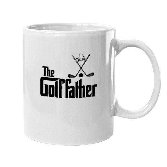 The Golffather Golf Father Funny Golfing Fathers Day Coffee  mug
