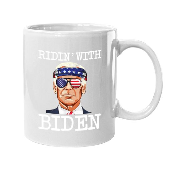 Ridin With Biden Vote Pro Joe Biden For President 2020 Coffee  mug