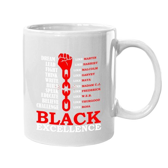 Black Excellence, Black Af Coffee Mug