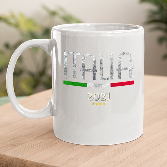 Euro 2021 Coffee Mug Italia Soccer Fan