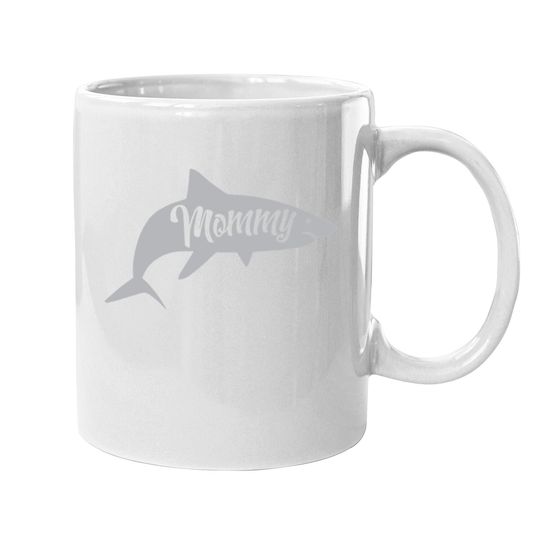 Mommy Shark Coffee Mug Cute Mom Gift Funny Mama Family Cute Mothers Day Mug