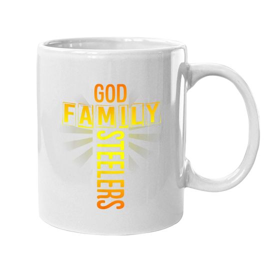 God Family Steeler Coffee Mug Father's Day Gift Mug Coffee Mug