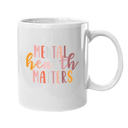 Mental Health Matters Gift Human Brain Illness Awareness Coffee Mug