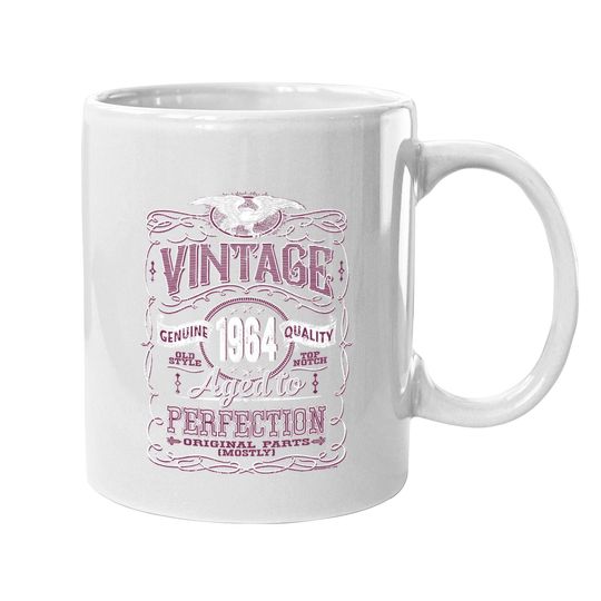 57th Birthday Coffee Mug For - Vintage 1964 Aged To Perfection