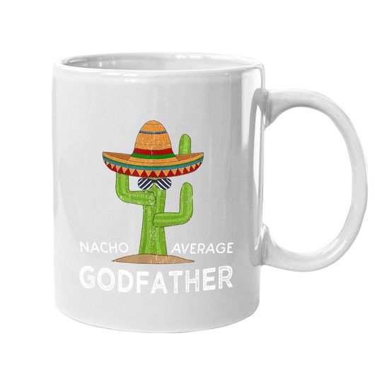 Fun Godparent Humor Gifts | Funny Meme Saying Godfather Coffee Mug