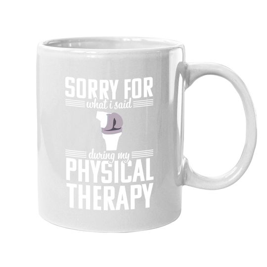 Knee Replacement Funny Therapy Surgery Recovery Gift Coffee Mug
