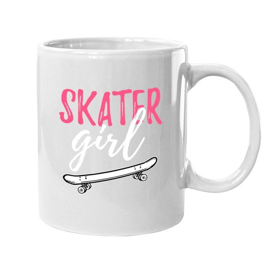 Skater Girl Skateboarding Skateboard Girls Gift Coffee Mug