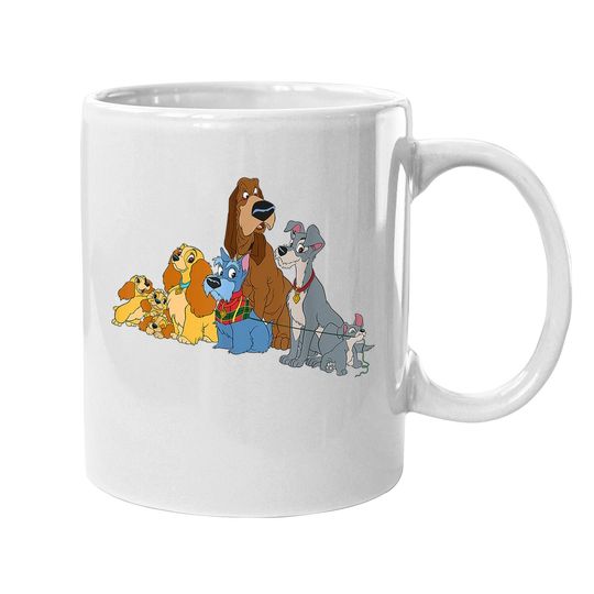 Lady And The Tramp Dogs Coffee Mug