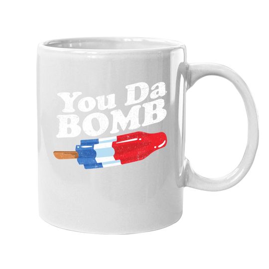 Funny Summer Popsicle Pop Retro You Da Bomb 80's Gift Coffee Mug