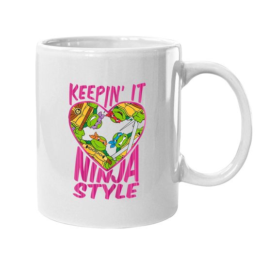 Teenage Mutant Ninja Turtles Keepin' It Ninja Style Coffee Mug