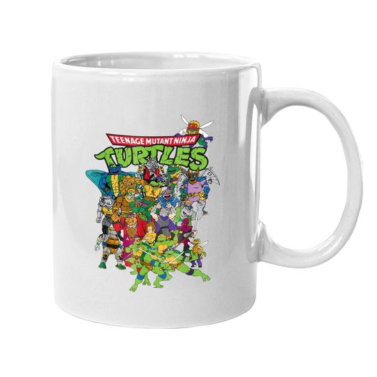 Teenage Mutant Ninja Turtles Large Character Group Coffee Mug