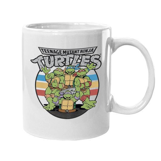 Teenage Mutant Ninja Turtles Retro Spot Logo Mug-coffee Mug