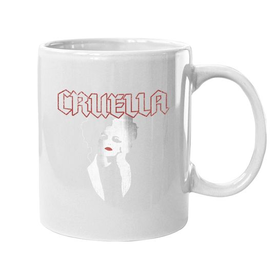 Cruella Dark Portrait Coffee Mug