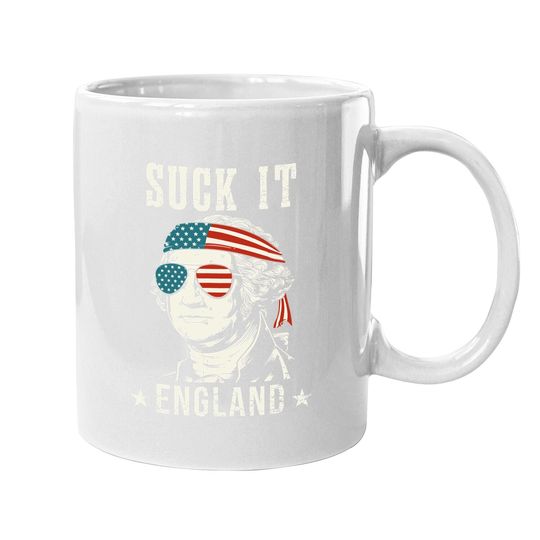 Suck It England George Washington Coffee Mug