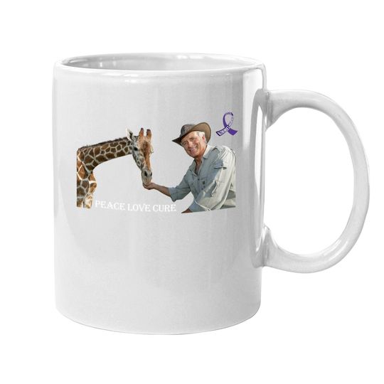 Jack Hanna With Cute Giraffe Coffee Mug