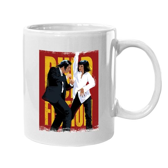 Nirvan Pulp Fiction Dance Coffee Mug
