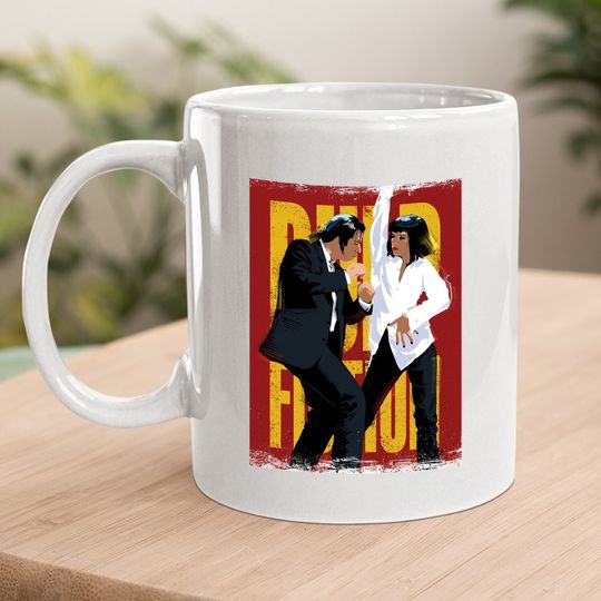 Nirvan Pulp Fiction Dance Coffee Mug