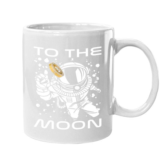 Bitcoin To The Moon Cryptocurrency Stock Market Eth Btc Coffee Mug