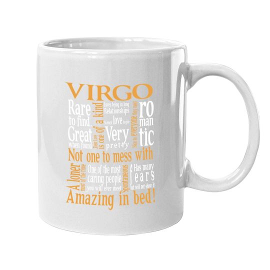 Not One To Mess With Amazing In Bed Virgo Coffee Mug