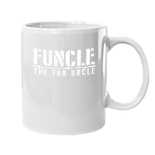 Funcle The Fun Uncle Family Joke Cotton Coffee Mug