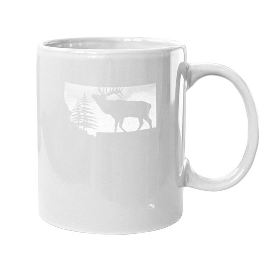 Montana Elk Hunter Coffee Mug