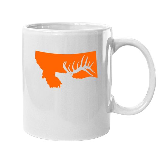 Montana Elk Hunting Coffee Mug