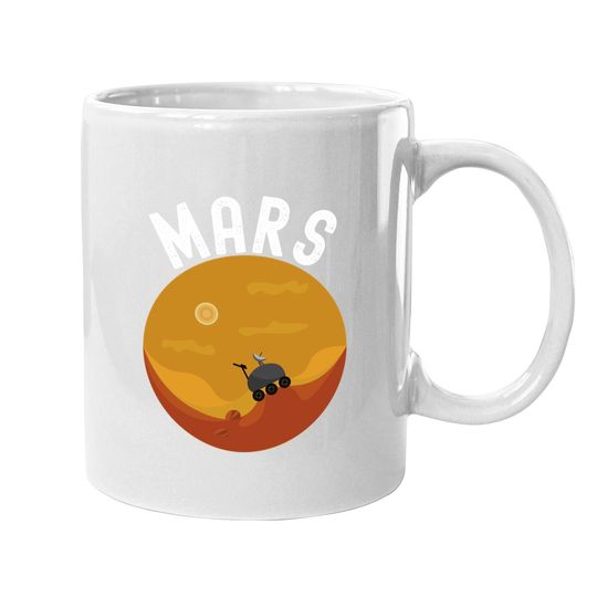 Mars Rover Land Space Landing Coffee Mug
