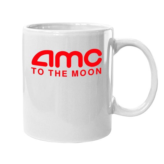 A.m.c To The M.o.o.n Parody Stocks Investor Coffee Mug