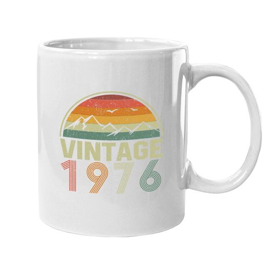 Classic 45th Birthday Gift Idea Vintage 1976 Coffee Mug