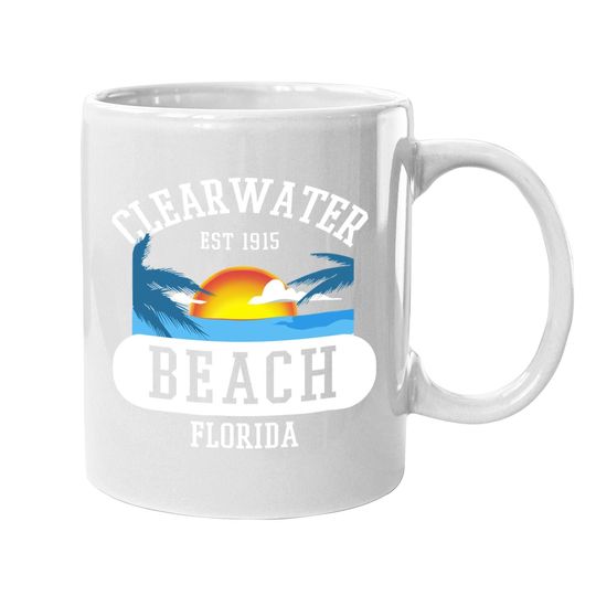 Clearwater Beach Florida Beach Coffee Mug