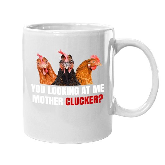 Mother Clucker Hen Humor | Chicken Coffee Mug For Chicken Lovers Coffee Mug